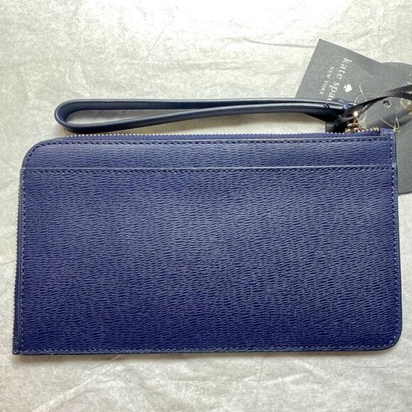 Disney X Kate Spade New York KH622 Lady and The Tramp Wristlet in Navy - Picture 4 of 5